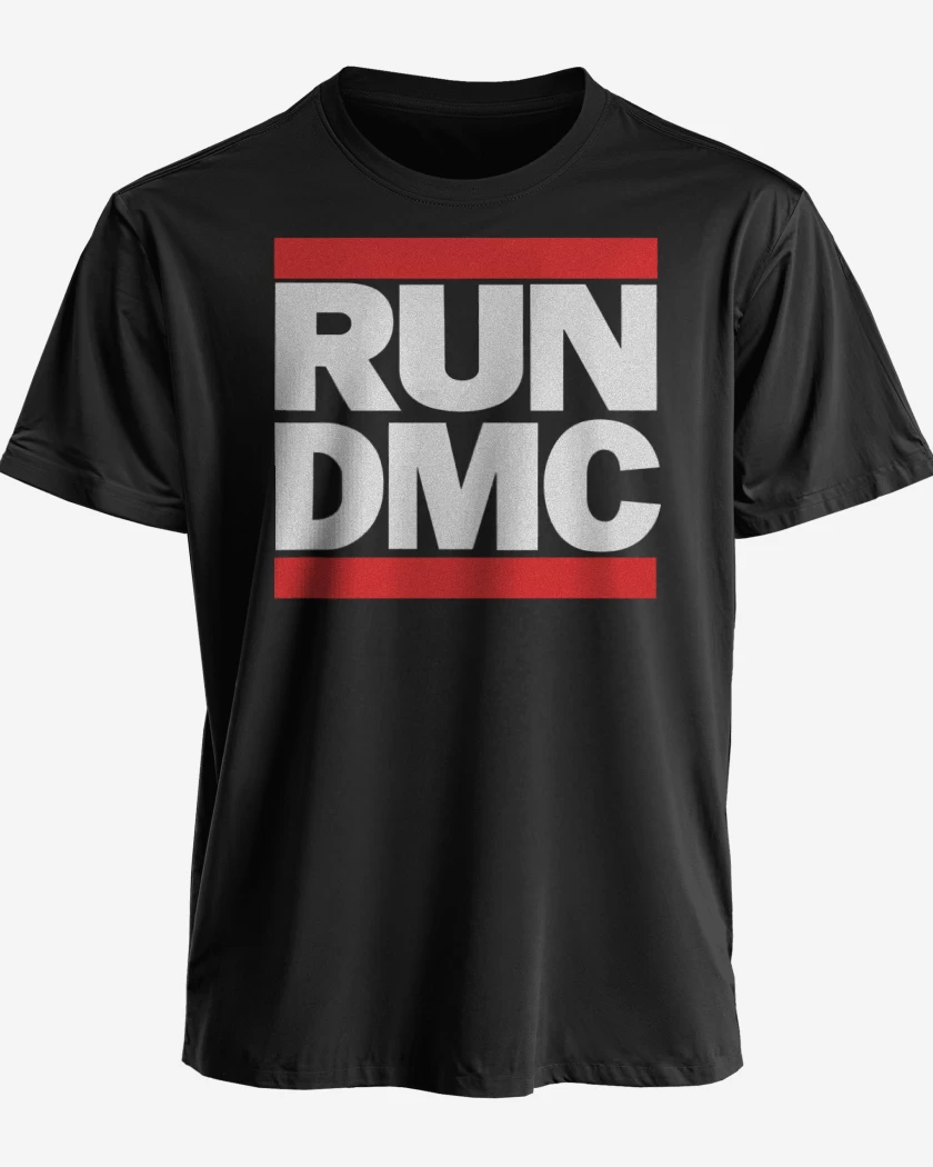 Polera premium Negro de RUNDMC LOGO