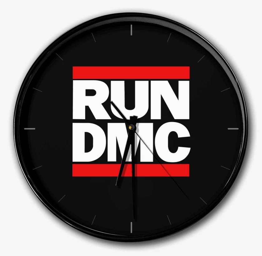 Reloj Negro de RUNDMC LOGO