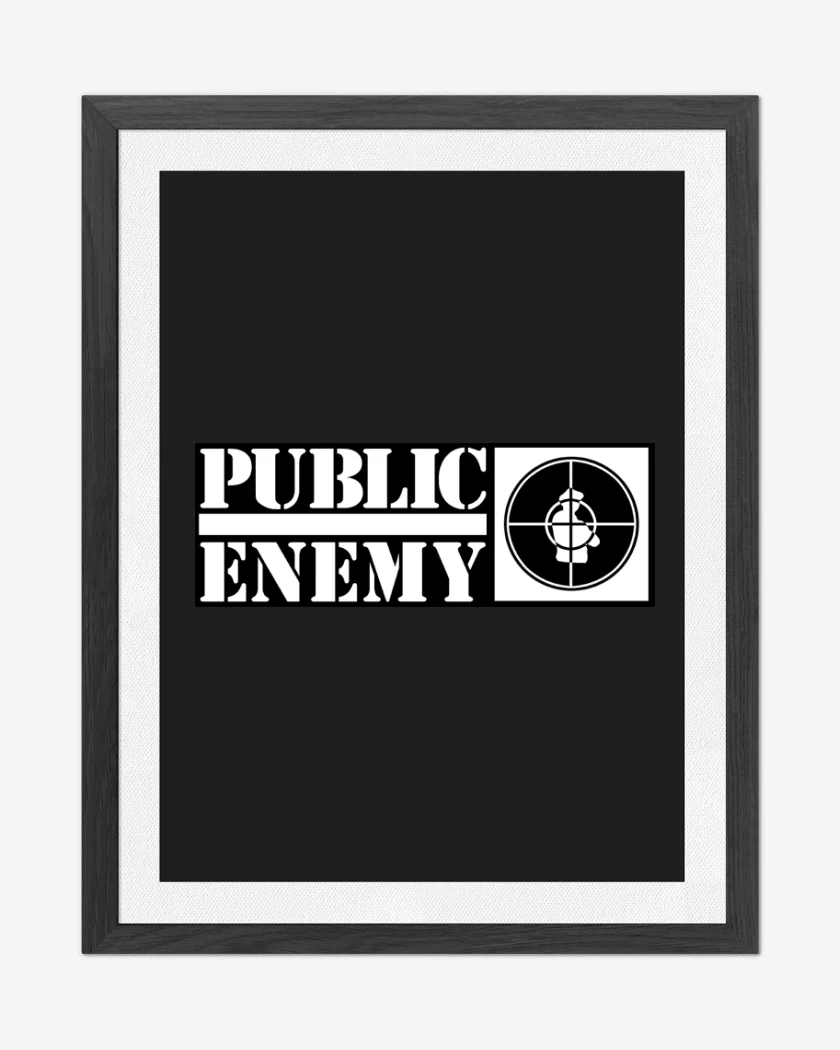 Cuadro decorativo Public Enemy