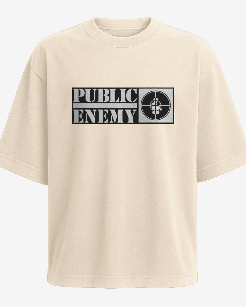Polera Oversize Public Enemy