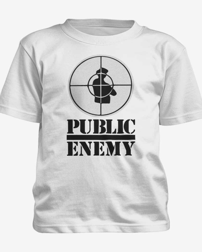 Polera de niño Blanco de Public Enemy II