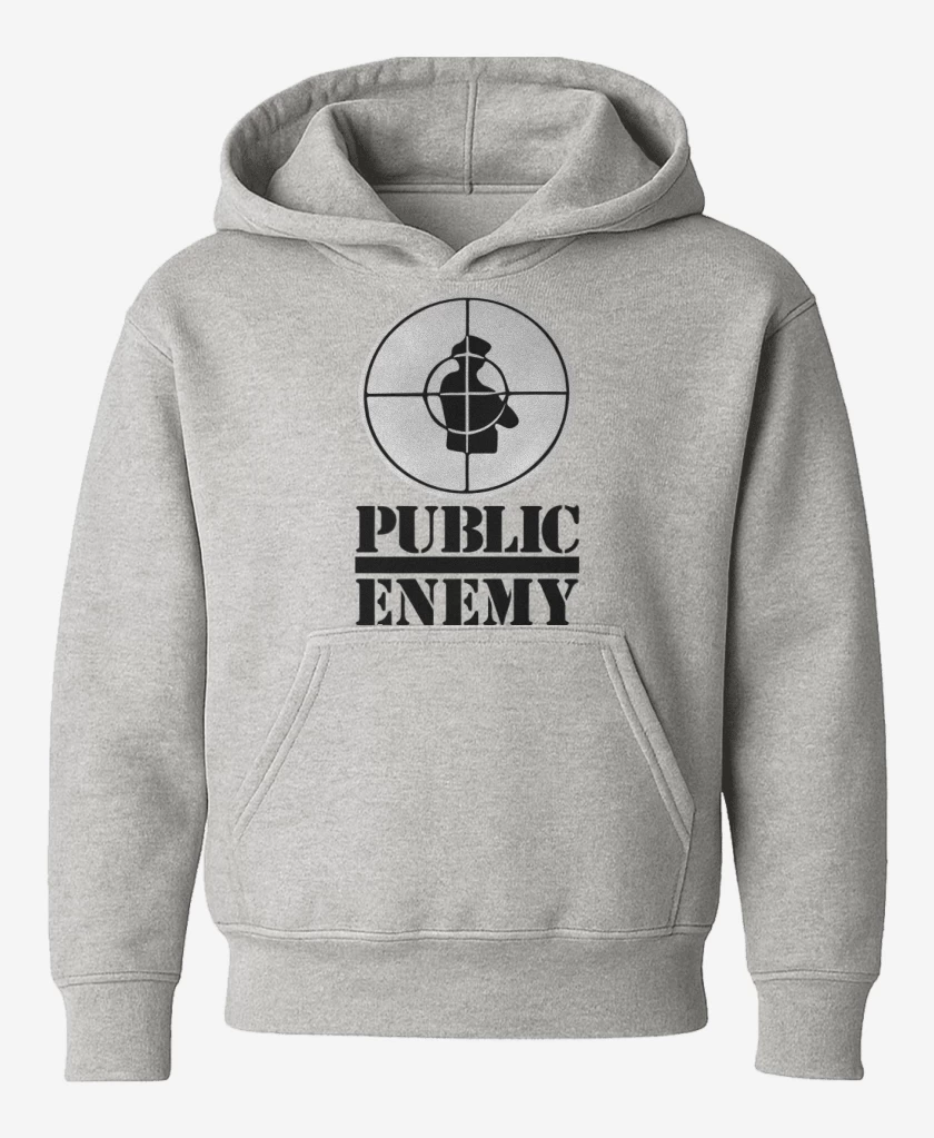 Poleron de niño Gris Melange de Public Enemy II