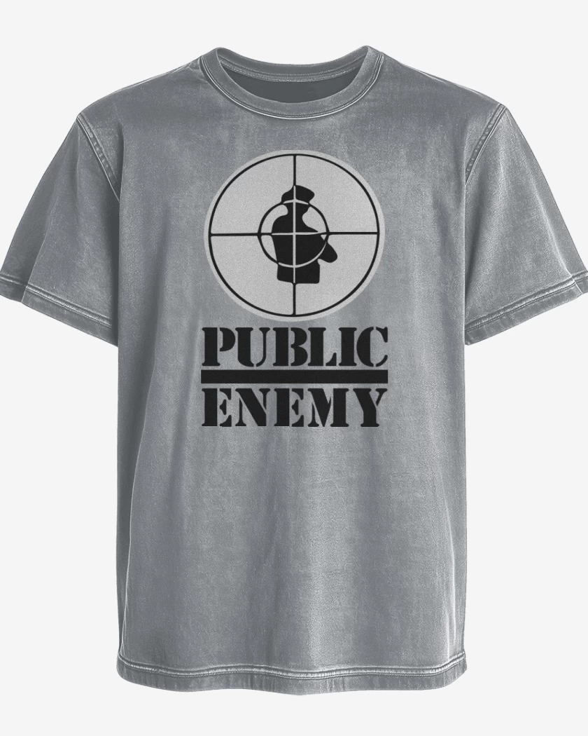 Polera desgastada Public Enemy II