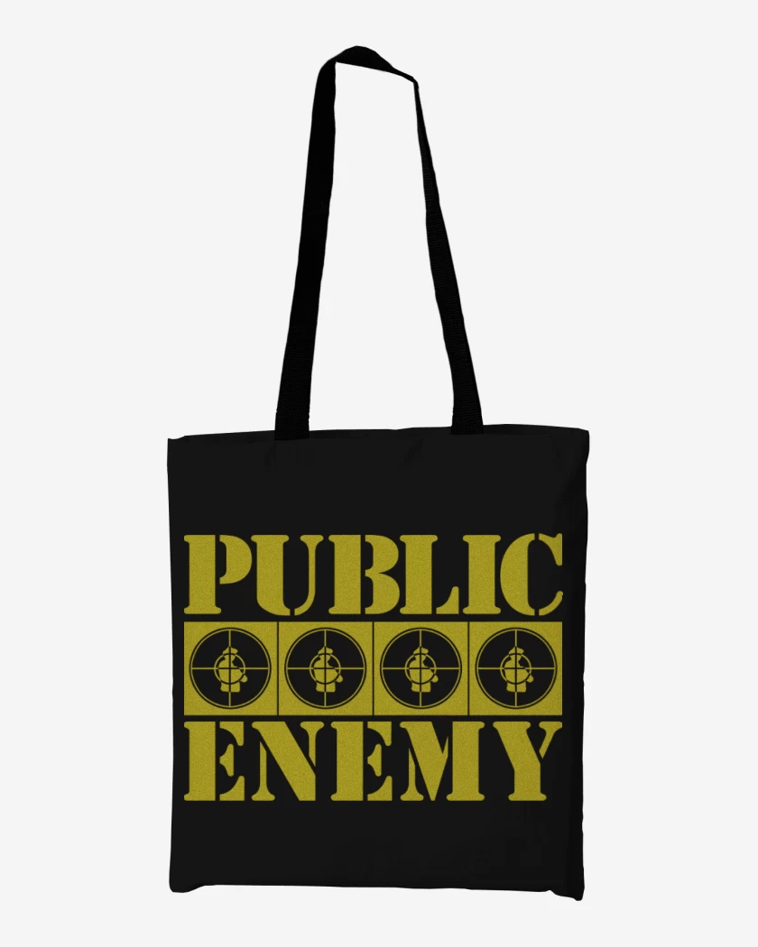 Totebag PUBLIC ENEMY YELLOW
