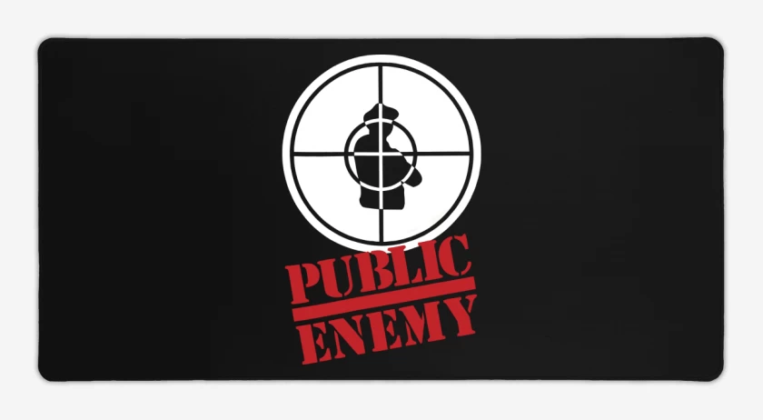 Mouse pad Gamer Public Enemy Logo