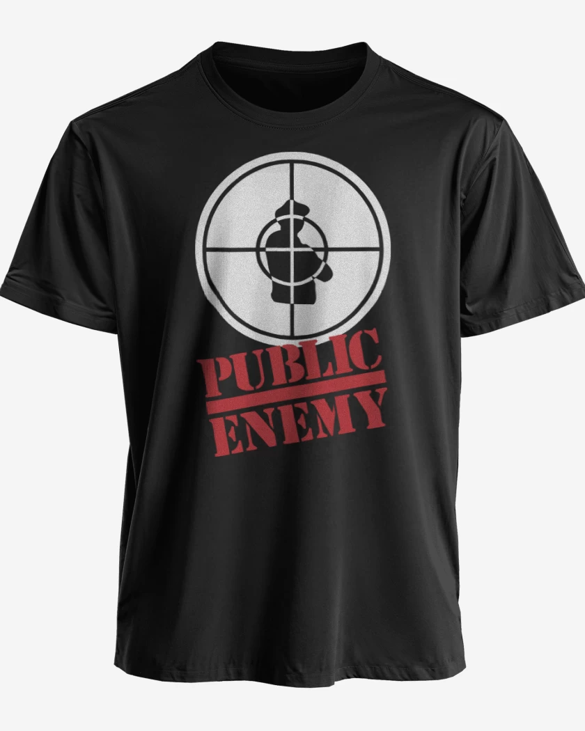 Polera Public Enemy Logo