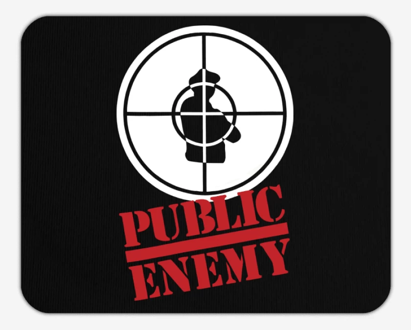 Mousepad Public Enemy Logo