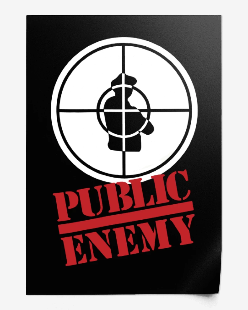 Print Public Enemy Logo