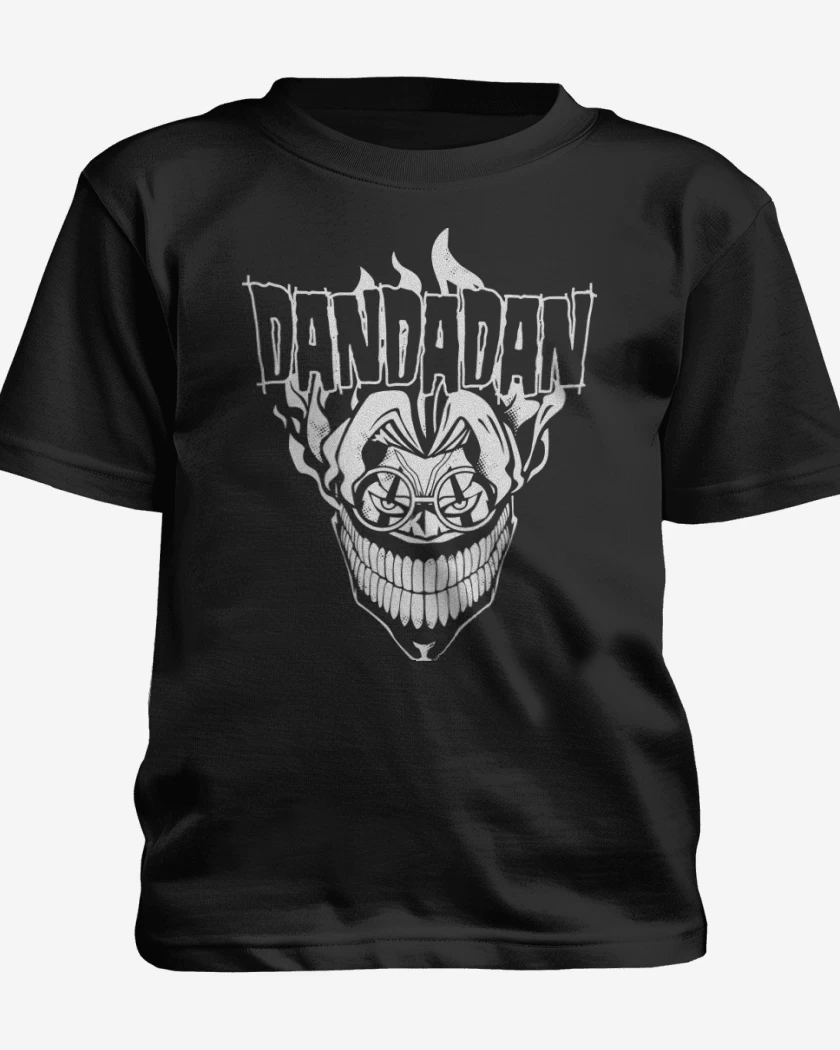 Polera de niño Negro de Dandadan Turbo Danzig 