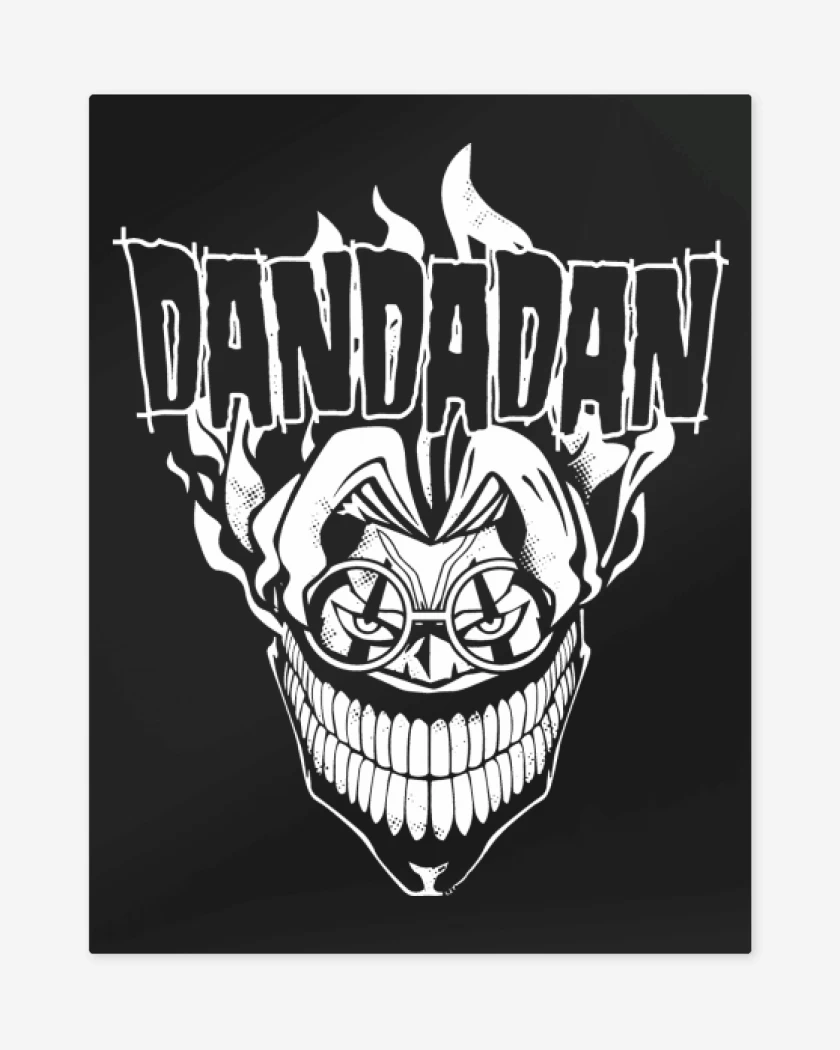 Print metalico Dandadan Turbo Danzig 