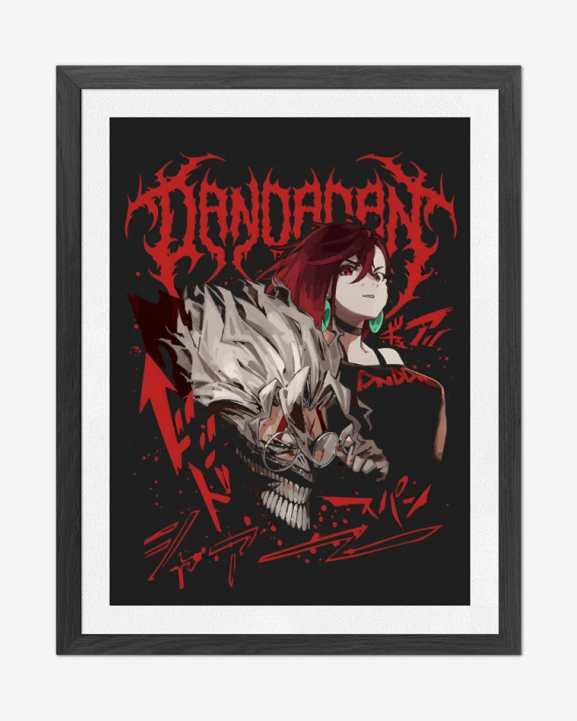 Cuadro decorativo DandaDan Okarun x Momo