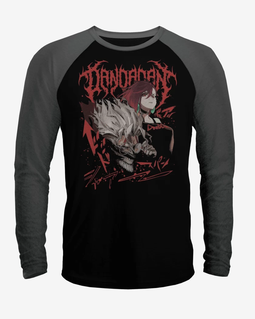 Polera Raglan DandaDan Okarun x Momo