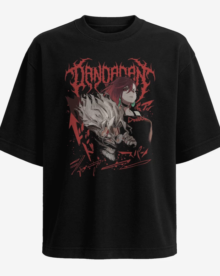 Polera Oversize DandaDan Okarun x Momo