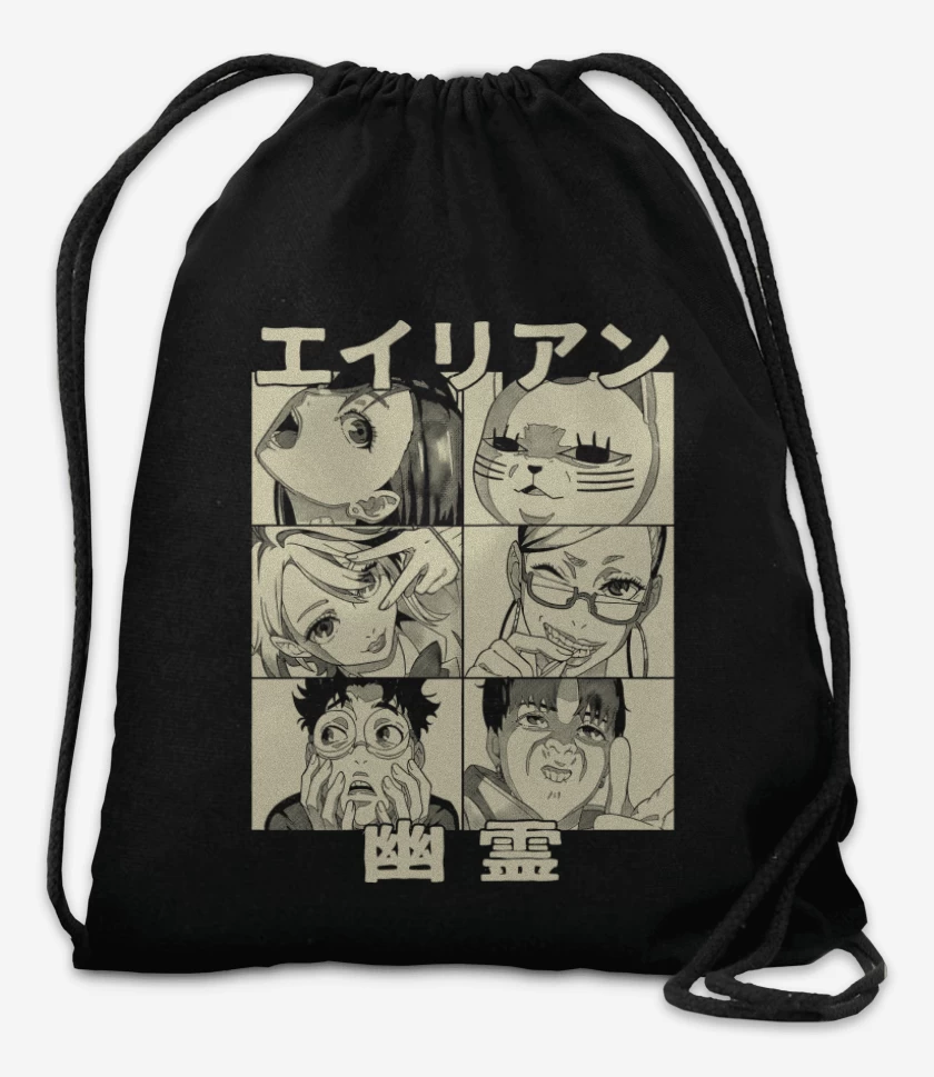 Mochila Negro de Dan Da Dan