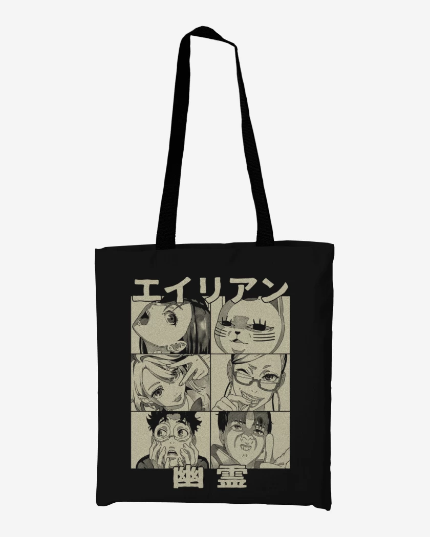 Totebag Negro de Dan Da Dan