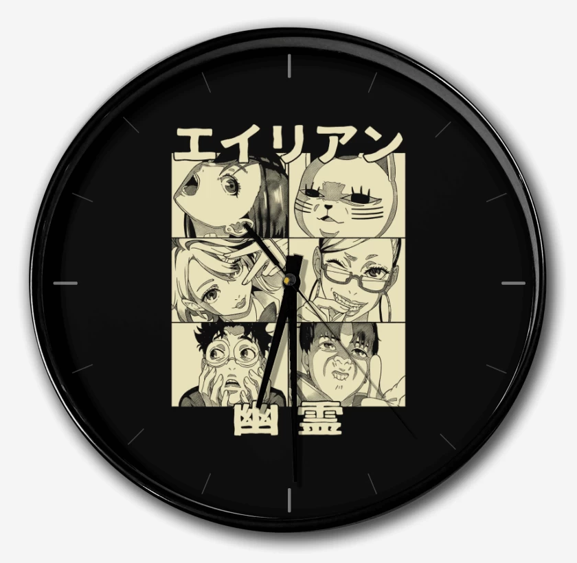 Reloj Negro de Dan Da Dan