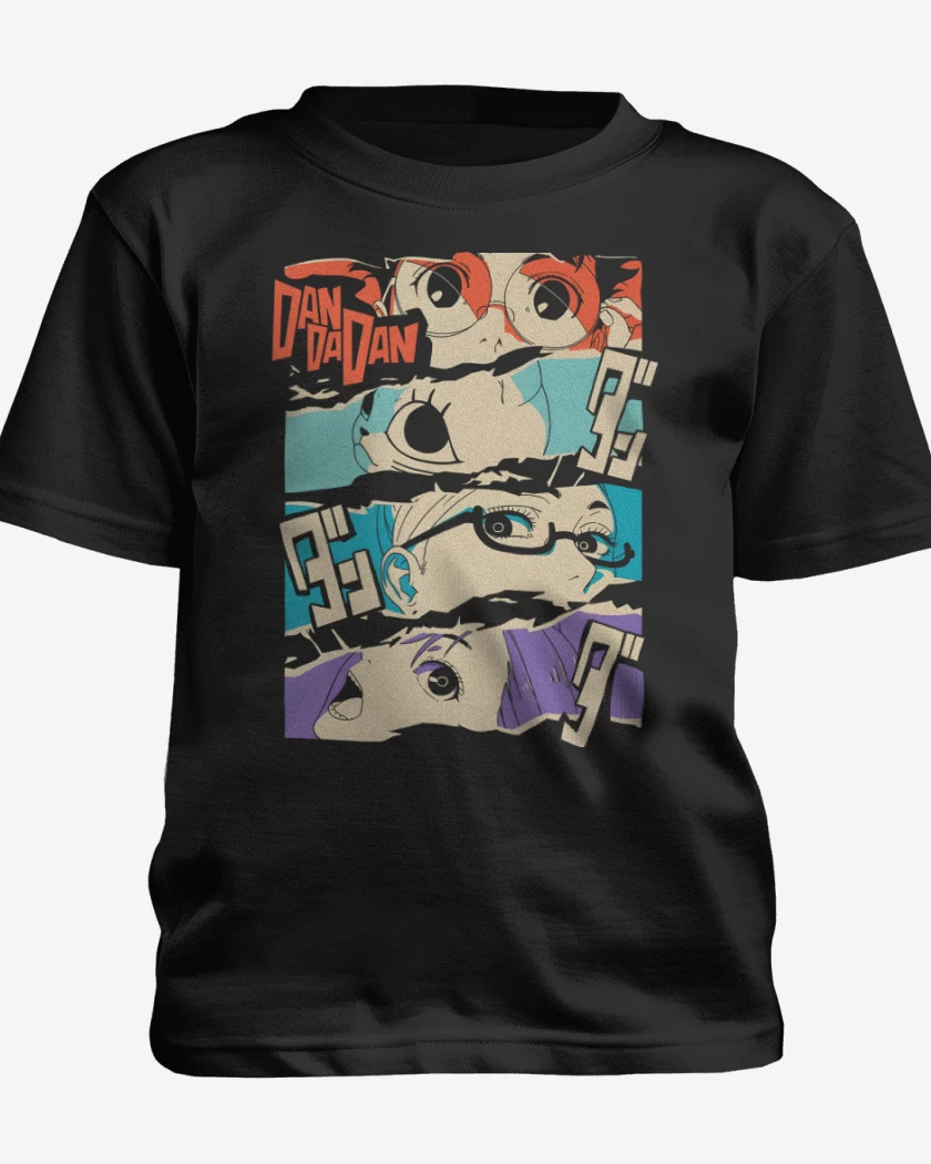 Polera de niño Negro de DanDaDan Protas