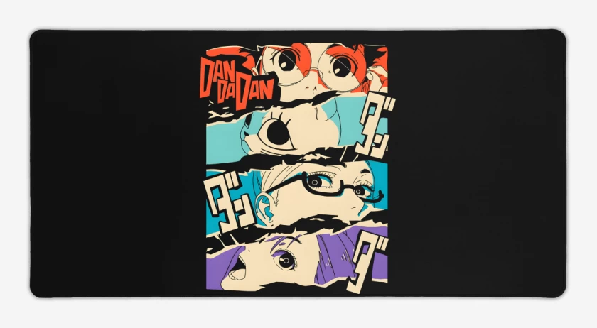 Mouse pad Gamer Negro de DanDaDan Protas
