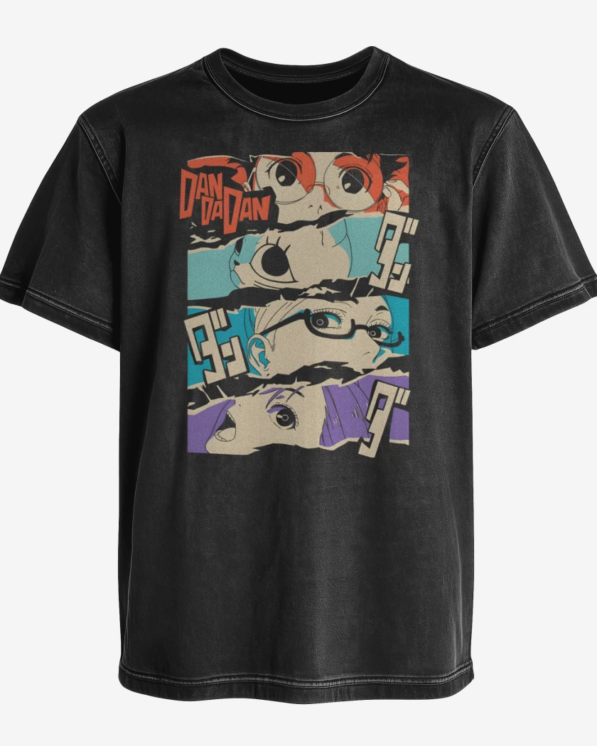 Polera desgastada DanDaDan Protas