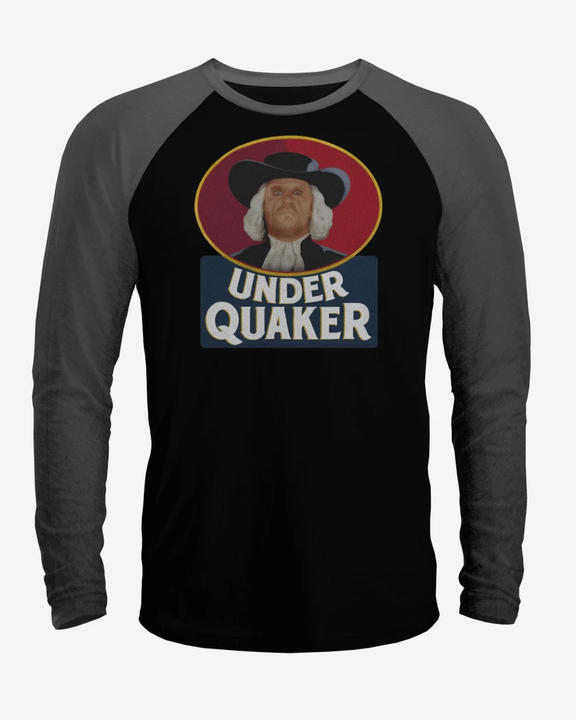 Polera Raglan Negro / Negro Heather de Underquaker 