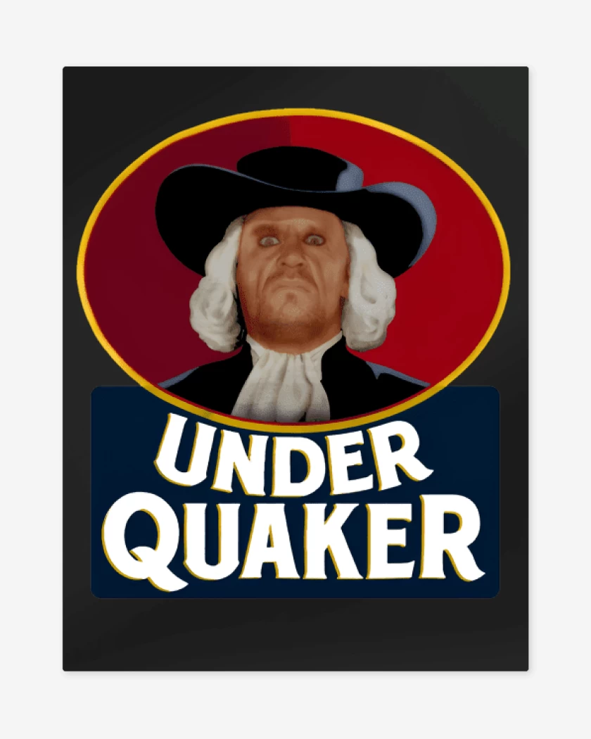 Print metalico Negro de Underquaker 