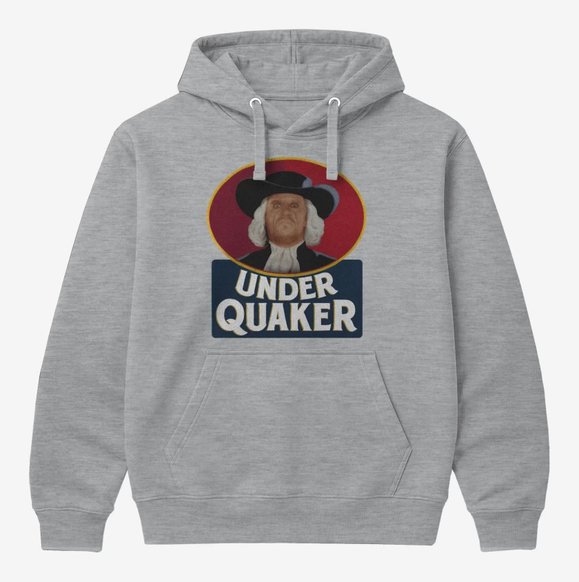 Polerón Canguro Gris Melange de Underquaker 