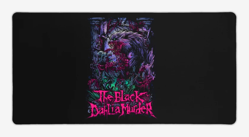 Mouse pad Gamer Negro de The Black Dahlia Murder Beast