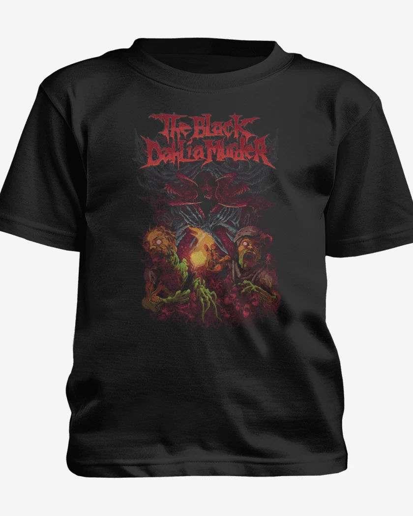 Polera de niño Negro de The Black Dahlia Murder Wereworm