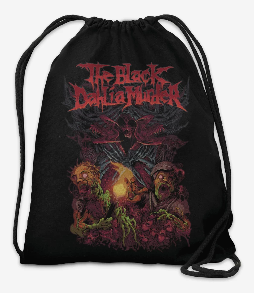 Mochila Negro de The Black Dahlia Murder Wereworm