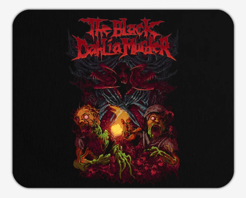 Mousepad The Black Dahlia Murder Wereworm