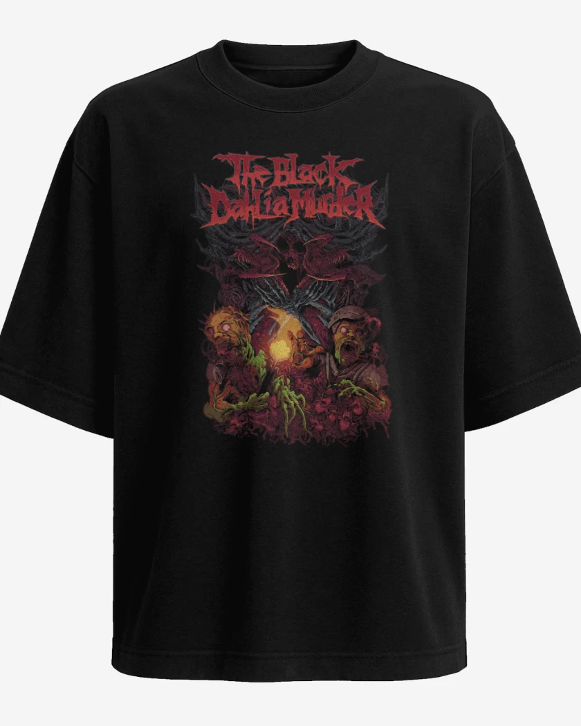 Polera Oversize The Black Dahlia Murder Wereworm
