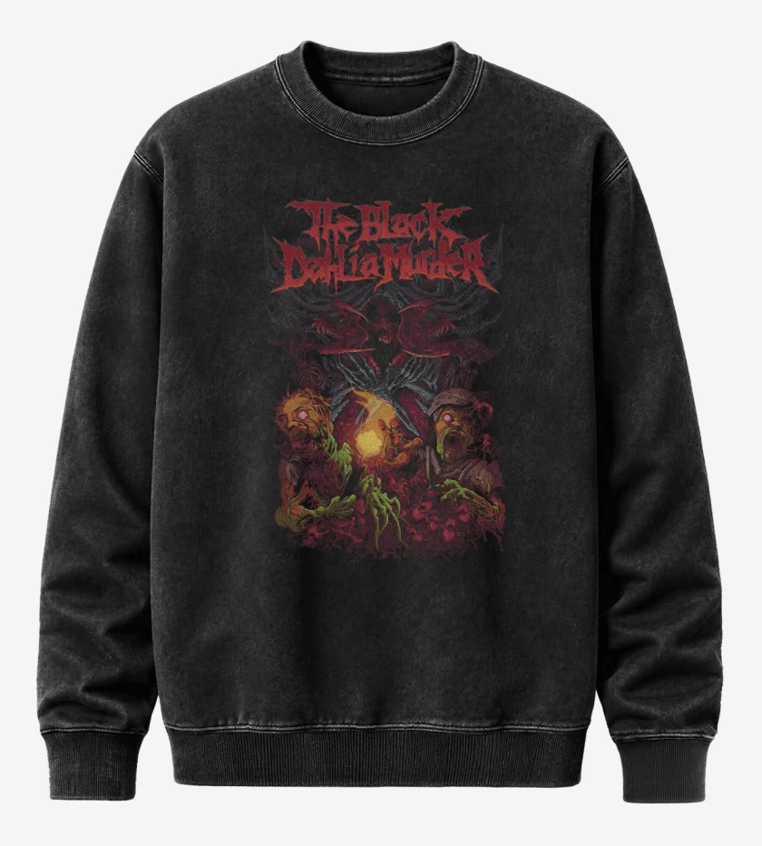 Poleron Polo Acid Wash The Black Dahlia Murder Wereworm