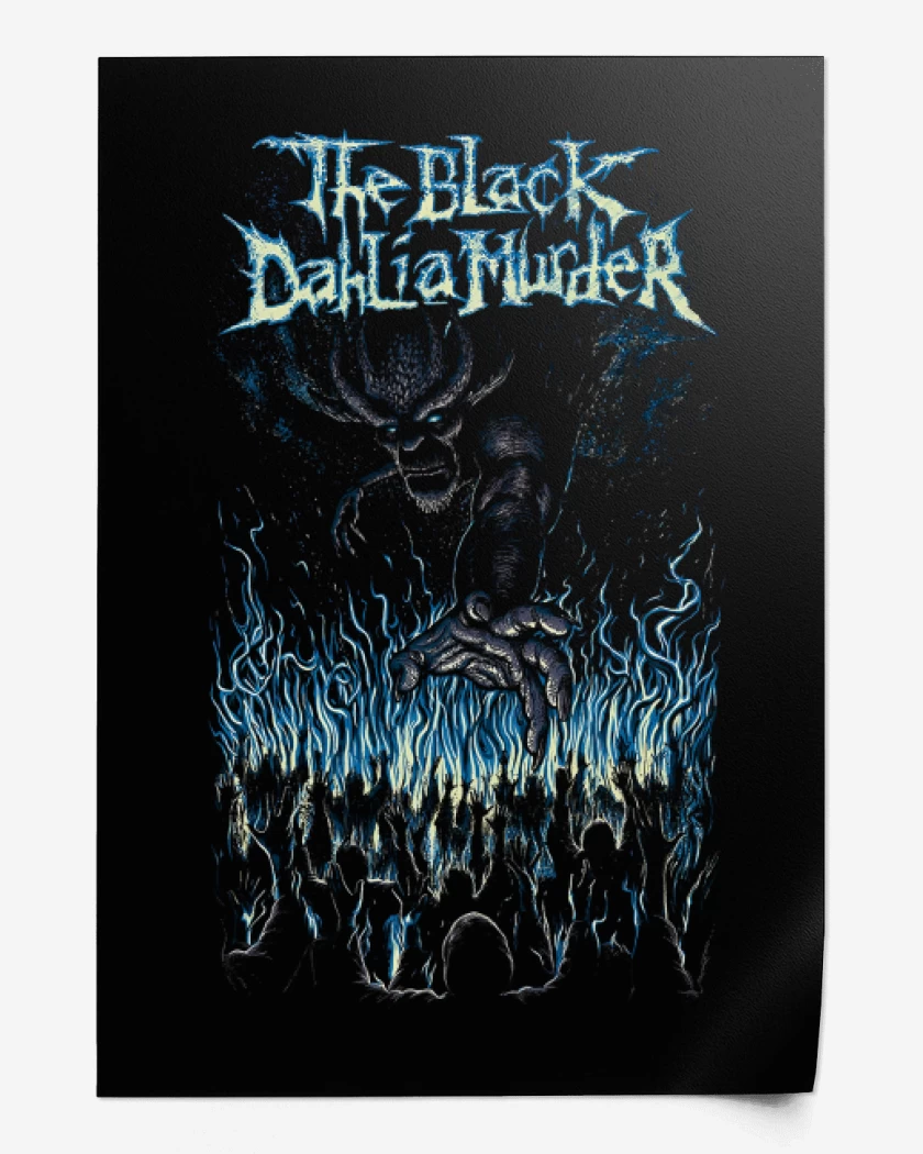 Print The Black Dahlia Murder Demon
