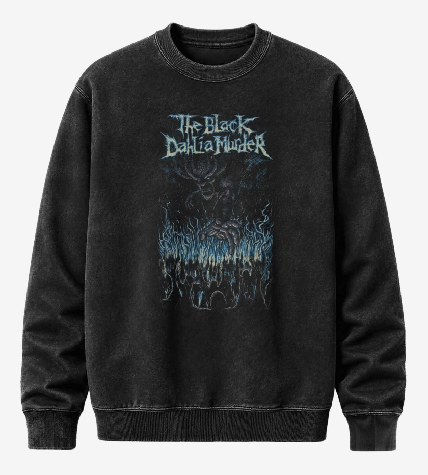 Poleron Polo Acid Wash The Black Dahlia Murder Demon