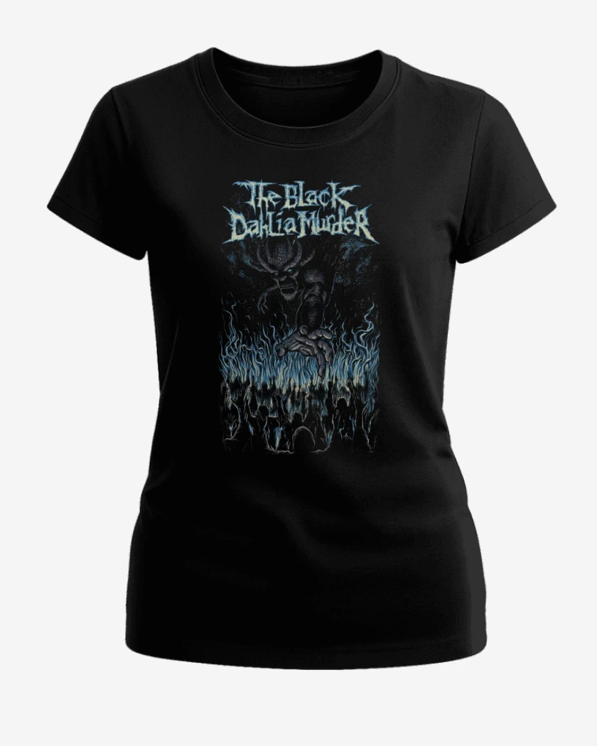 Polera de Mujer The Black Dahlia Murder Demon
