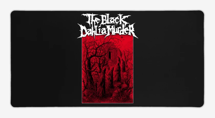 Mouse pad Gamer Negro de The Black Dahlia Murder Forest