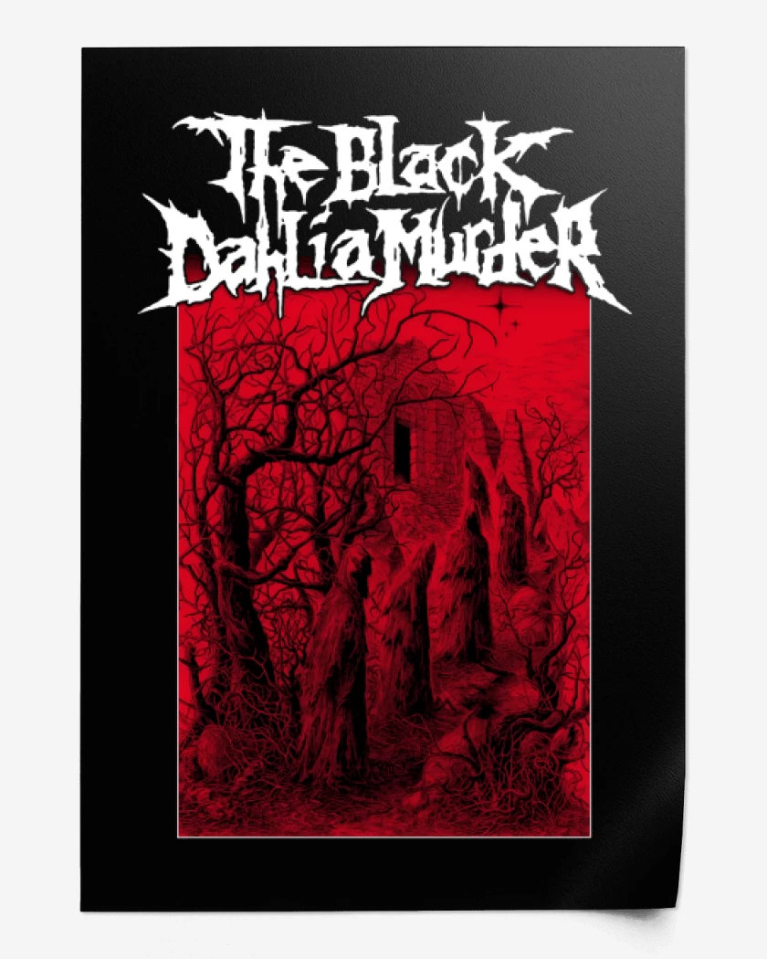 Print The Black Dahlia Murder Forest