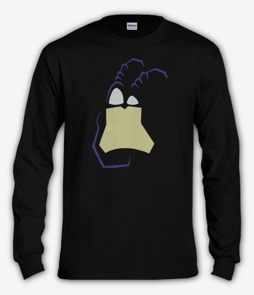 Polera manga larga Negro de Tick