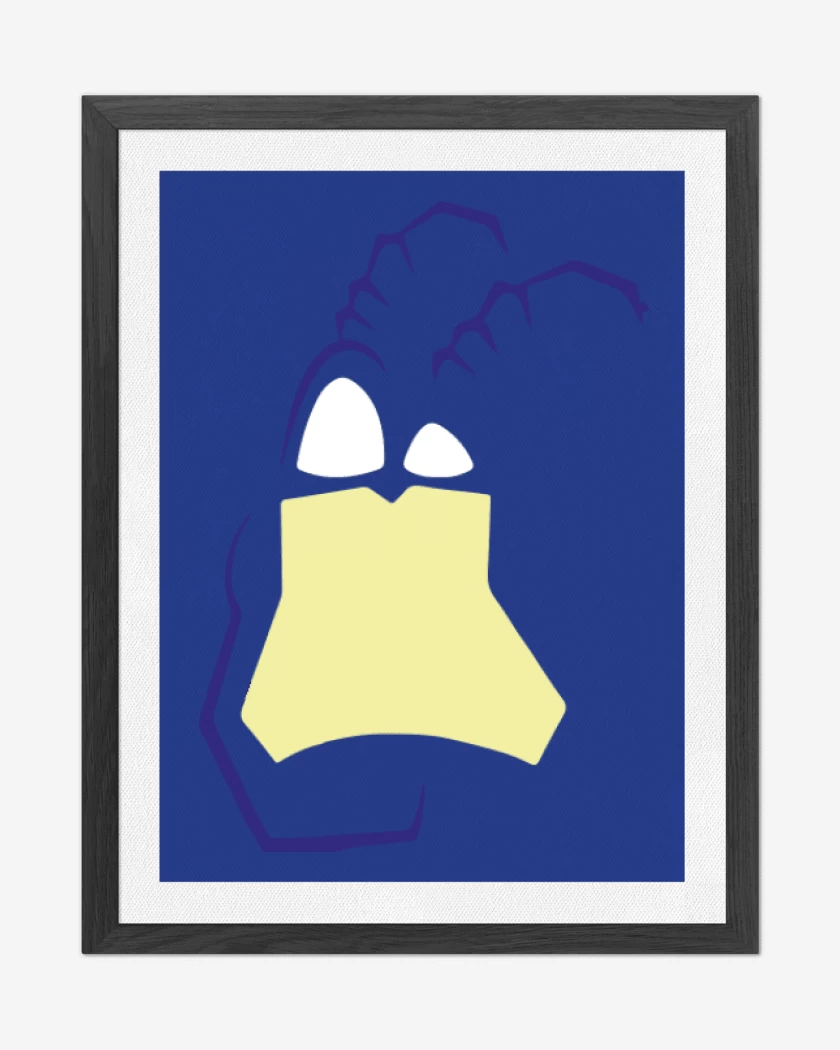 Cuadro decorativo Azul Rey de Tick