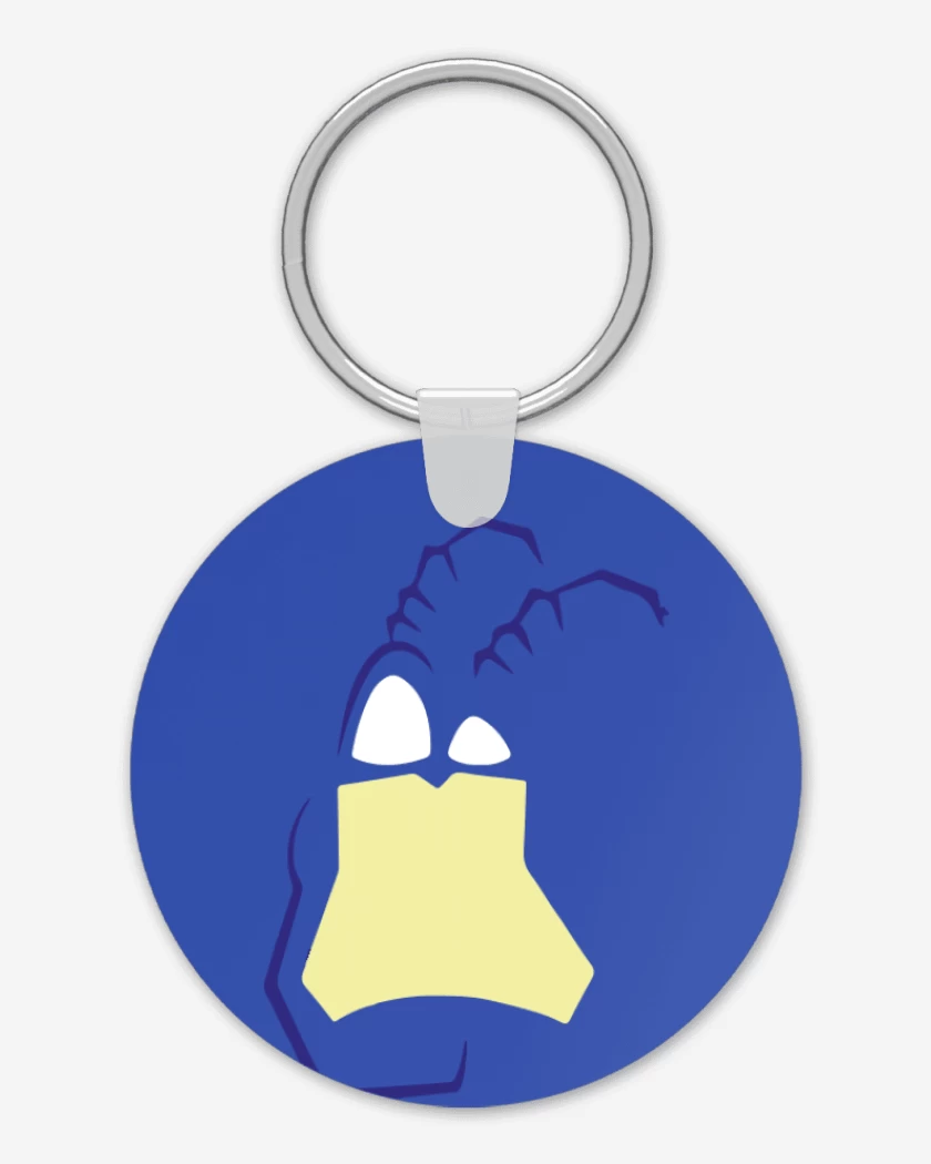Llavero Azul Rey de Tick