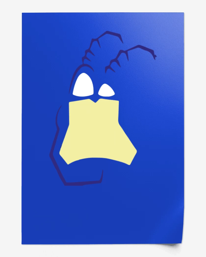 Print Azul Rey de Tick
