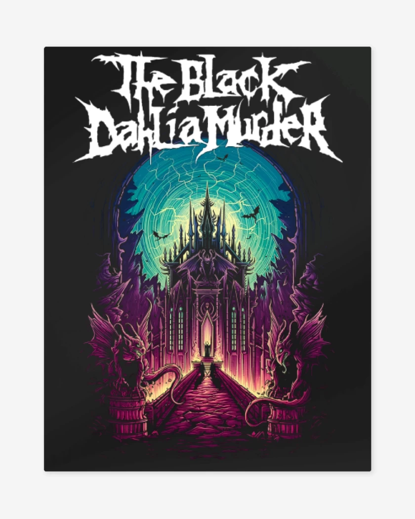 Print metalico Negro de TBDM Nocturnal