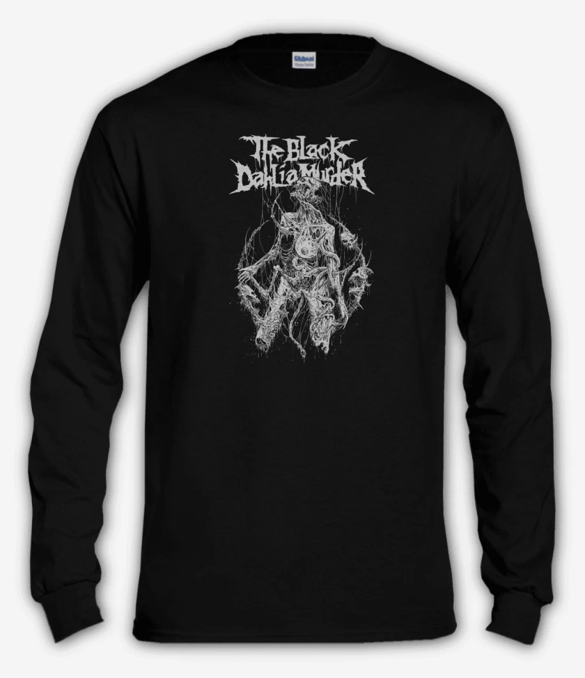 Polera manga larga Negro de The Black Dahlia Murder Corpse