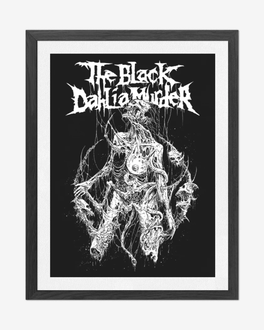 Cuadro decorativo Negro de The Black Dahlia Murder Corpse