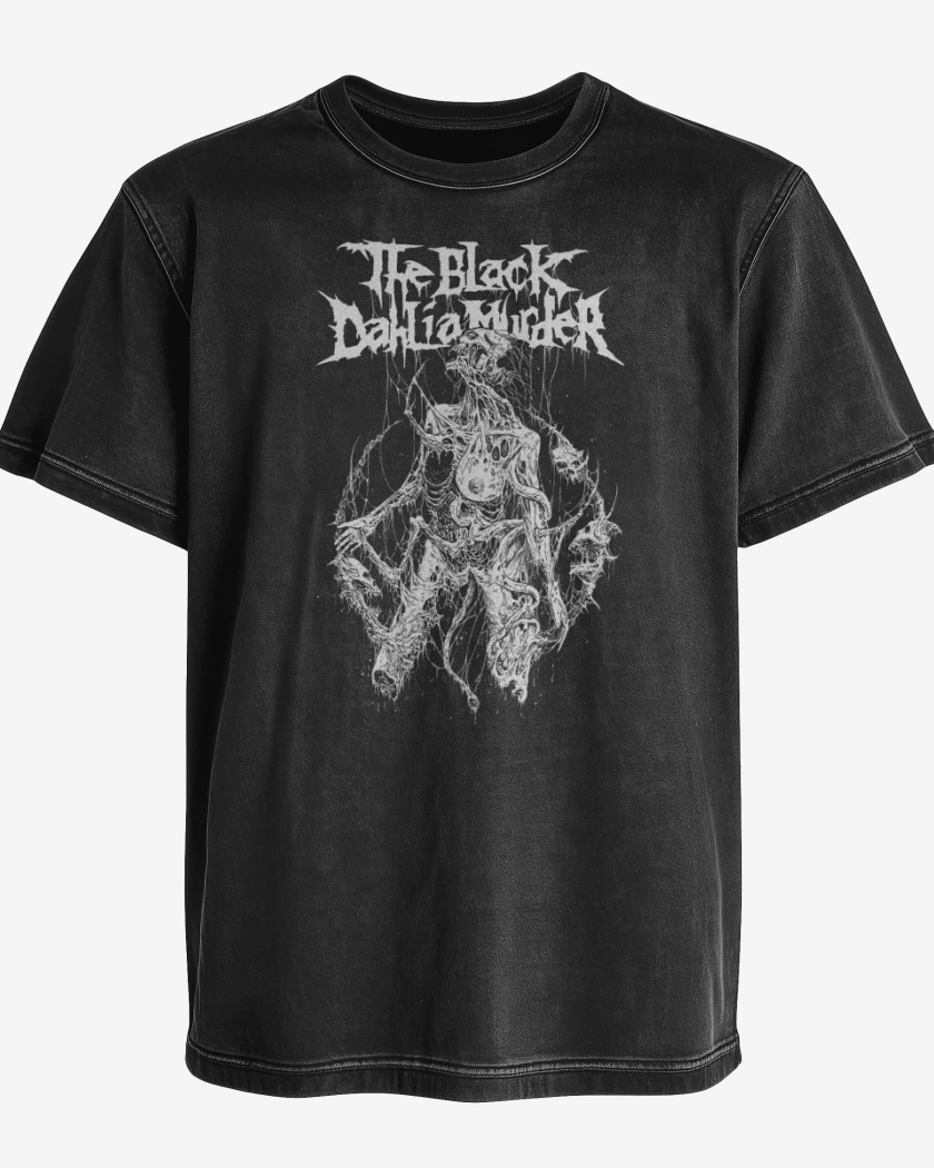 Polera desgastada Negro de The Black Dahlia Murder Corpse