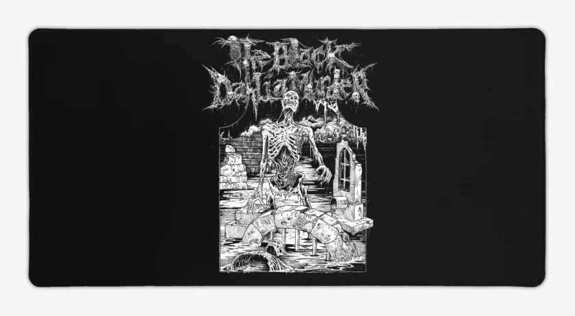 Mouse pad Gamer Negro de The Black Dahlia Murder Corpse II