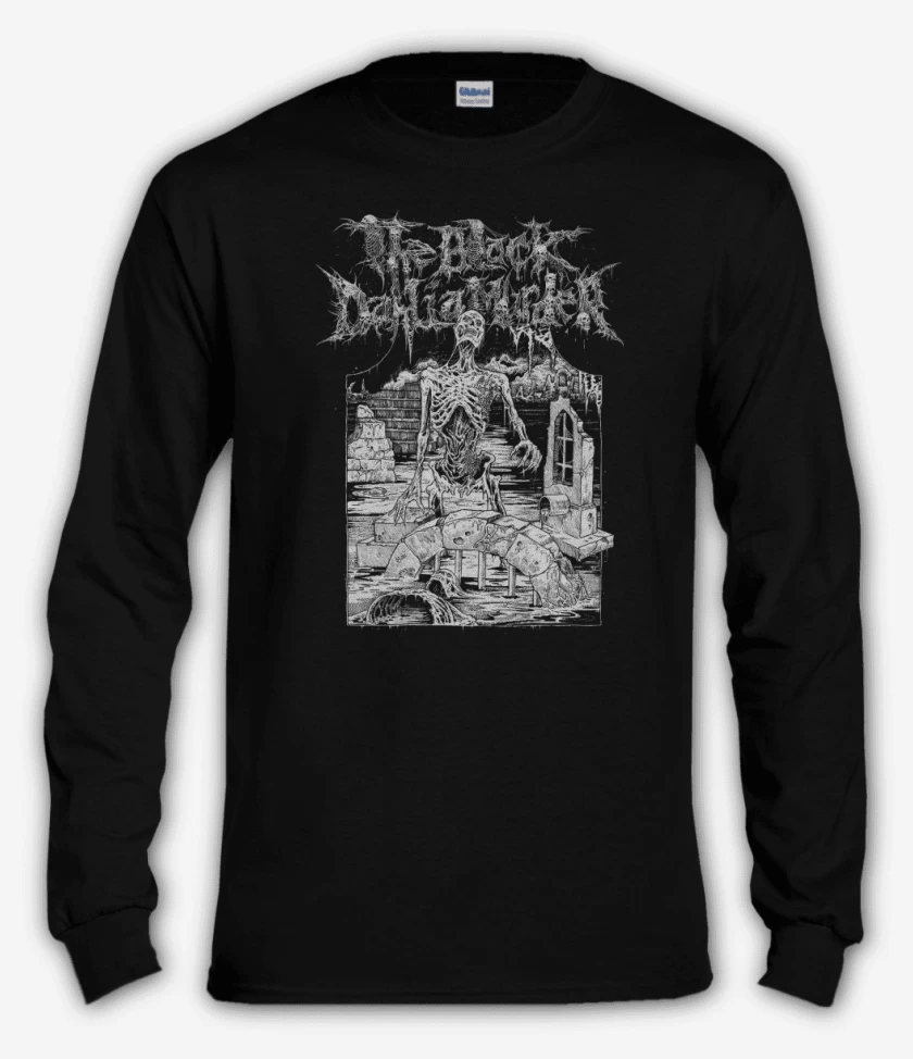Polera manga larga Negro de The Black Dahlia Murder Corpse II