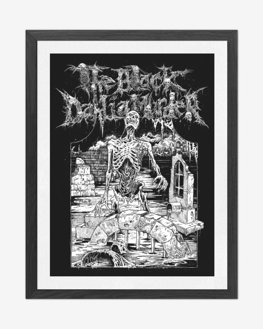 Cuadro decorativo Negro de The Black Dahlia Murder Corpse II