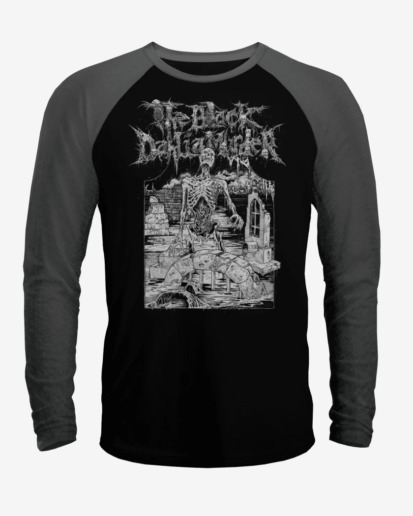 Polera Raglan The Black Dahlia Murder Corpse II