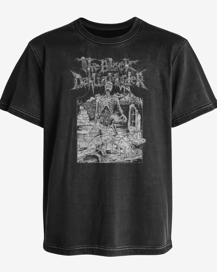 Polera desgastada Negro de The Black Dahlia Murder Corpse II